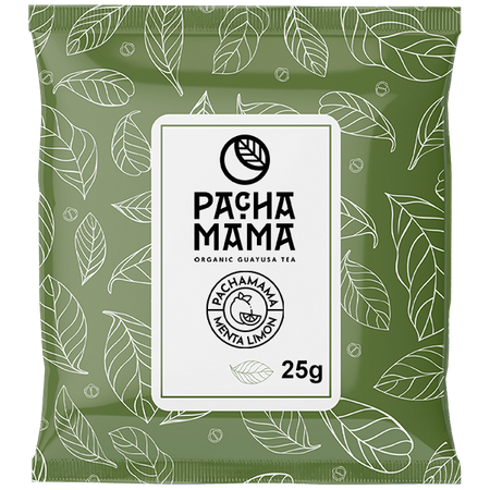 Guayusa Pachamama Menta Limon – organic certified guayusa – 25g