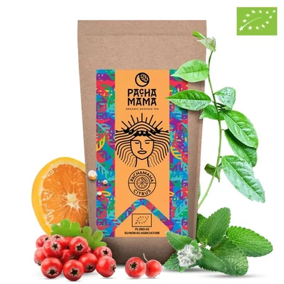 Guayusa Pachamama Citrus – organic certified guayusa – 100g