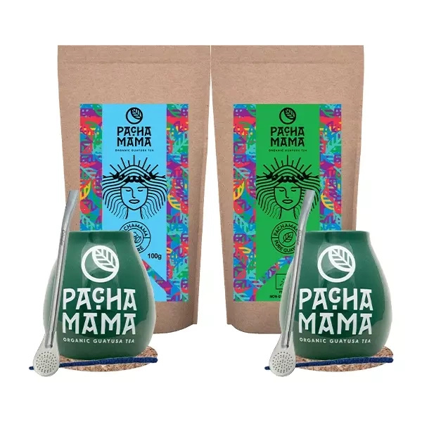 Zestaw dla Pary 2x Guayusa Pachamama 100g