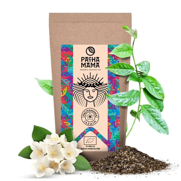 Guayusa Pachamama Jazmín – organiczna z jaśminem – 250g