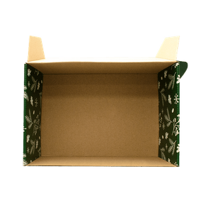 Weihnachtsgeschenkverpackung für Mate Tee – grün