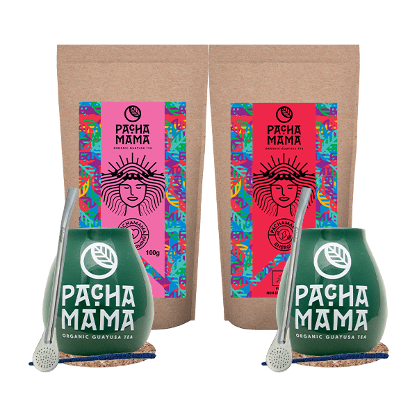 Zestaw dla Pary 2x Guayusa Pachamama 100g