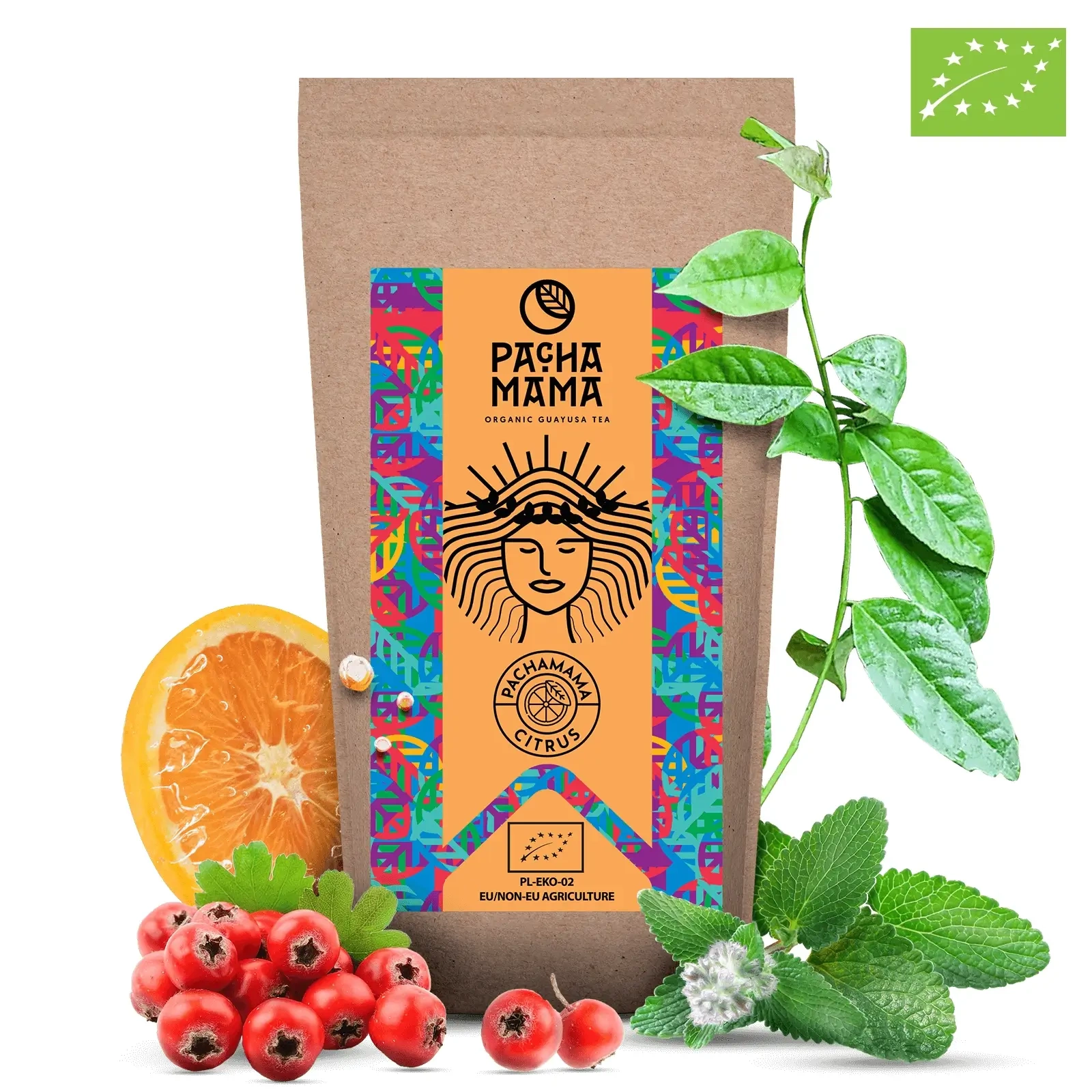 Guayusa Pachamama Citrus - Liście suszu